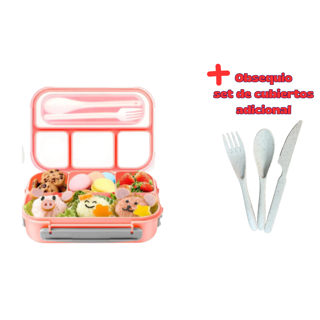 Lonchera Bento + obsequio 1,3L