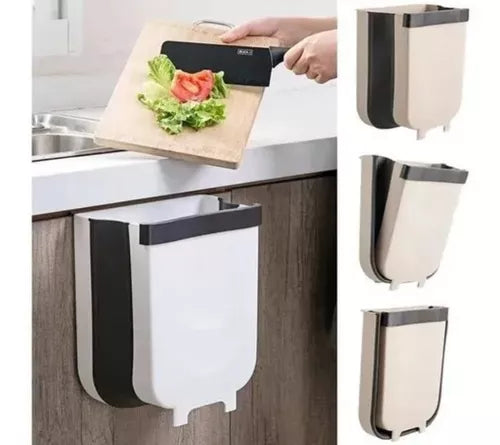 Basurero de cocina plegable